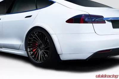 2012-2023 Tesla Model S Duraflex RVS Rear Fender Flares - 4 Piece - 115968