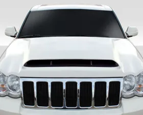 2005-2010 Jeep Grand Cherokee Duraflex Demon Look Hood - 1 Piece