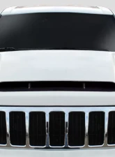 2005-2010 Jeep Grand Cherokee Duraflex Demon Look Hood - 1 Piece                                     - 115969 - Image 8