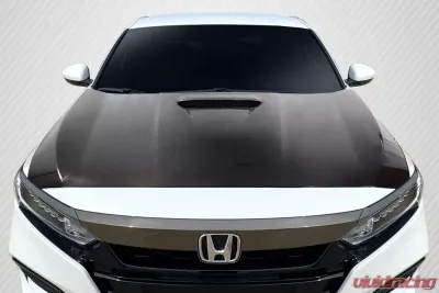 2018-2022 Honda Accord Carbon Creations Type R Look Hood - 1 Piece - 115993