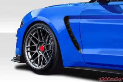 2018-2023 Ford Mustang Duraflex GT500 Wide Body Front Fenders - 2 Piece - 115999