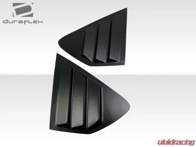 2018-2022 Subaru XV Crosstrek Duraflex Fennec Outdoors Edition Rear Window Scoops - 2 Piece - 116000