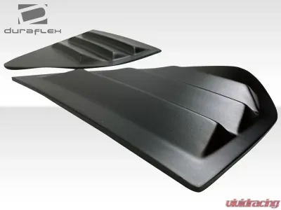 2018-2022 Subaru XV Crosstrek Duraflex Fennec Outdoors Edition Rear Window Scoops - 2 Piece - 116000