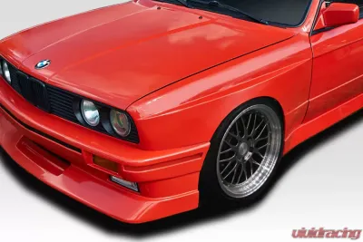 1984-1991 BMW 3 Series E30 Duraflex M3 Look Wide Body Front Fenders - 2 Piece - 116007
