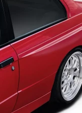 1984-1991 BMW 3 Series E30 2DR Duraflex M3 Look Wide Body Rear Fenders - 2 Piece                                     - 116008 - Image 6