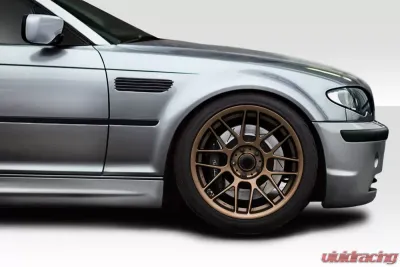 2002-2005 BMW 3 Series E46 4DR Duraflex M3 Look Front Fenders - 2 Piece - 116010