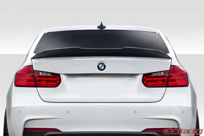 2012-2018 BMW 3 Series F30 / 2014-2019 M3 F80 Duraflex Plasma Rear Wing Spoiler - 1 Piece - 116017