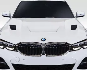 2019-2022 BMW 3 Series G20 Duraflex AF1 Look Hood - 1 Piece