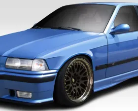 Duraflex C Spec Front Fender Flares - 2 Piece BMW 3 Series M3 E36 4DR 1992-1998