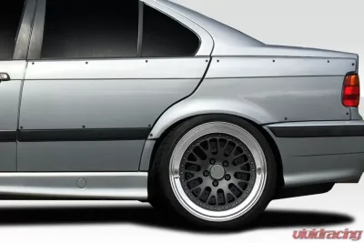 1992-1998 BMW 3 Series M3 E36 4DR Duraflex C Spec Rear Fender Flares - 2 Piece - 116023