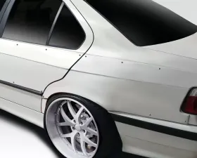 1992-1998 BMW 3 Series M3 E36 4DR Duraflex C Spec Rear Fender Flares - 2 Piece