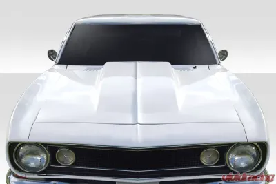 1967-1969 Chevrolet Camaro Duraflex 2" Cowl Hood - 1 Piece - 116034