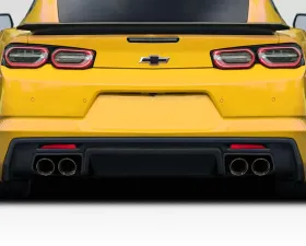 2016-2023 Chevrolet Camaro Duraflex GMX Rear Diffuser - 1 Piece ( Quad exhaust )
