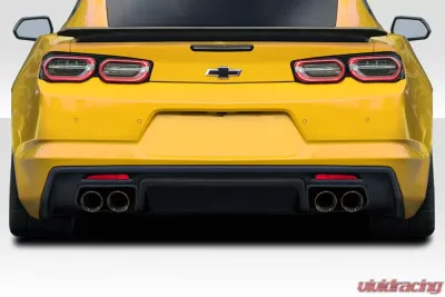2016-2023 Chevrolet Camaro Duraflex GMX Rear Diffuser - 1 Piece ( Quad exhaust ) - 116036
