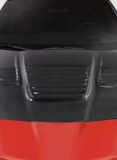 2005-2013 Chevrolet Corvette C6 Carbon Creations World Challenge Look Hood - 1 Piece                                     - 116039 - Image 8