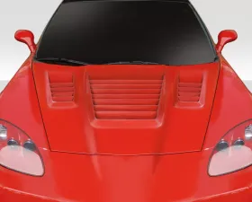 2005-2013 Chevrolet Corvette C6 Duraflex World Challenge Look Hood - 1 Piece