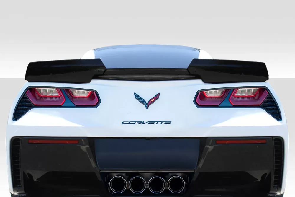 2014-2019 Chevrolet Corvette C7 Duraflex Wickerbill Rear Wing Spoiler - 3 Piece - 116042