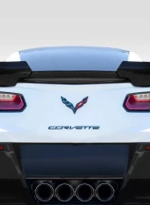 2014-2019 Chevrolet Corvette C7 Duraflex Wickerbill Rear Wing Spoiler - 3 Piece                                     - 116042 - Image 6