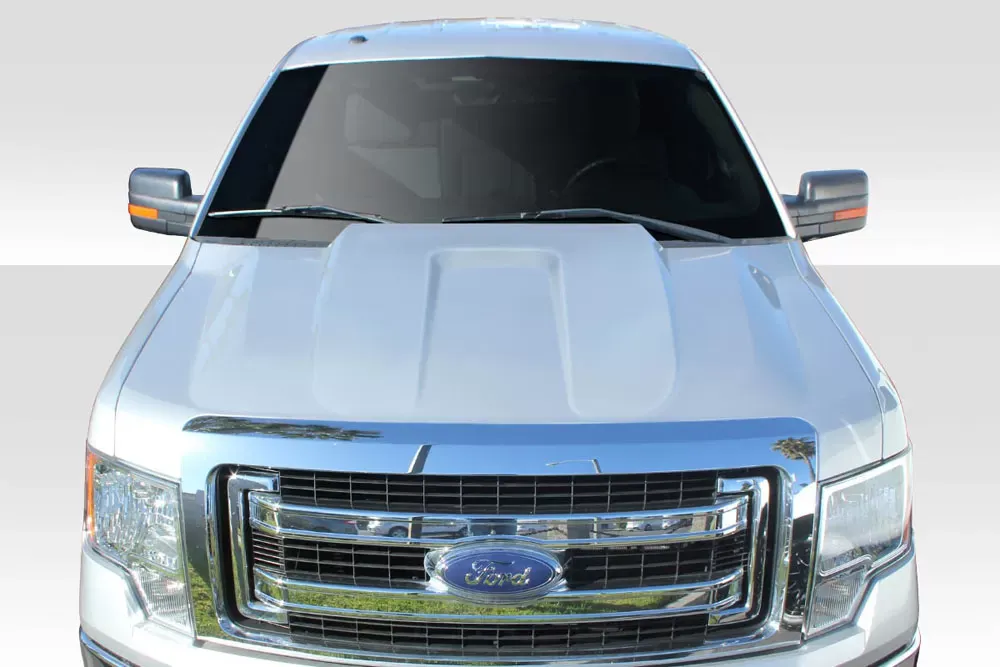2009-2014 Ford F-150 Duraflex 2" Cowl Hood - 1 Piece - 116046