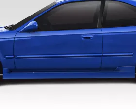 1996-2000 Honda Civic 2DR / HB Duraflex C Speed Side Skirts Rocker Panels - 2 Piece