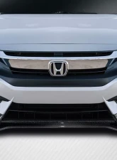 2016-2018 Honda Civic 2DR 4DR Carbon Creations Type M Front Lip Under Spoiler - 1 Piece                                     - 116062 - Image 6