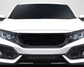 2016-2021 Honda Civic Carbon Creations Type JS Grille - 1 Piece