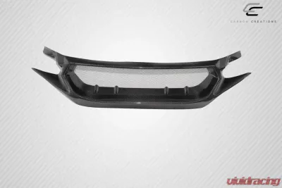 2016-2021 Honda Civic Carbon Creations Type JS Grille - 1 Piece - 116067