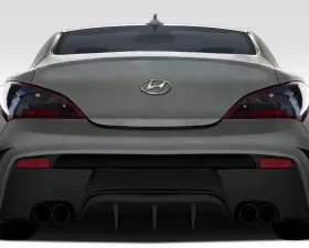 2010-2016 Hyundai Genesis Coupe 2DR Duraflex MSR Rear Bumper - 1 Piece