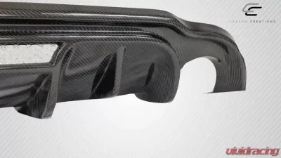 2014-2017 Infiniti Q50 Carbon Creations Lightspeed Rear Diffuser - 1 Piece - 116082