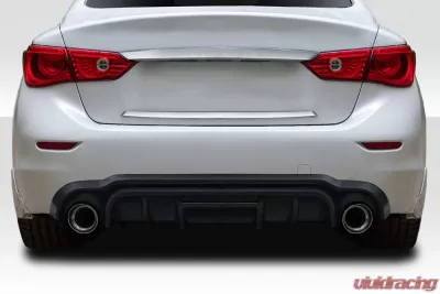 2014-2017 Infiniti Q50 Duraflex Lightspeed Rear Diffuser - 1 Piece - 116083