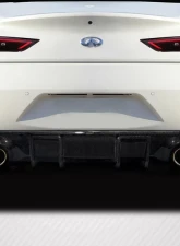 2017-2022 Infiniti Q60 Carbon Creations J Spec Rear Diffuser - 3 Piece                                     - 116088 - Image 13