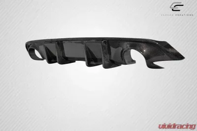 2017-2022 Infiniti Q60 Carbon Creations J Spec Rear Diffuser - 3 Piece - 116088