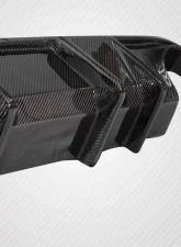 2017-2022 Infiniti Q60 Carbon Creations J Spec Rear Diffuser - 3 Piece                                     - 116088 - Image 8