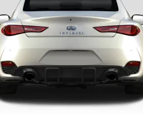 2017-2022 Infiniti Q60 Duraflex J Spec Rear Diffuser - 3 Piece
