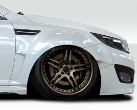 2011-2013 Kia Optima Duraflex CPR Wide Body Front Fender Flares - 4 Piece