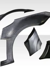 2011-2013 Kia Optima Duraflex CPR Wide Body Front Fender Flares - 4 Piece                                     - 116104 - Image 4