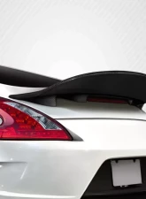 2009-2020 Nissan 370Z Z34 Coupe Carbon Creations Tornado Rear Wing Spoiler - 1 Piece                                     - 116124 - Image 7