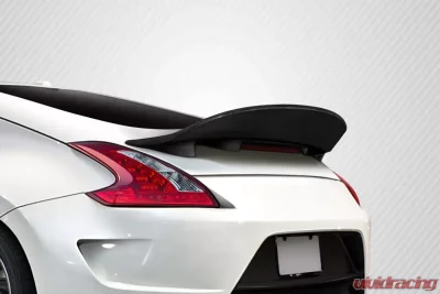 2009-2020 Nissan 370Z Z34 Coupe Carbon Creations Tornado Rear Wing Spoiler - 1 Piece - 116124