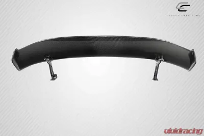 2014-2023 Porsche 718 Cayman Carbon Creations GT4 Look Rear Wing Spoiler - 3 Piece - 116140