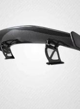 2014-2023 Porsche 718 Cayman Carbon Creations GT4 Look Rear Wing Spoiler - 3 Piece                                     - 116140 - Image 3