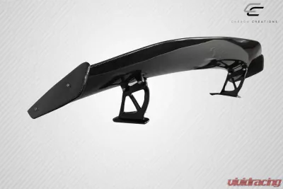 2014-2023 Porsche 718 Cayman Carbon Creations GT4 Look Rear Wing Spoiler - 3 Piece - 116140