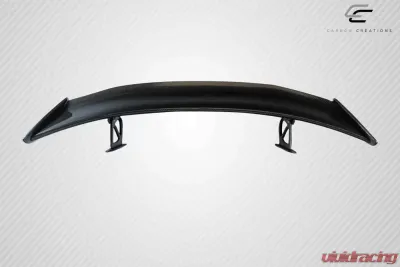 2014-2023 Porsche 718 Cayman Carbon Creations GT4 Look Rear Wing Spoiler - 3 Piece - 116140