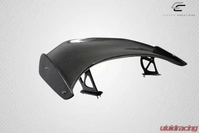 2014-2023 Porsche 718 Cayman Carbon Creations GT4 Look Rear Wing Spoiler - 3 Piece - 116140