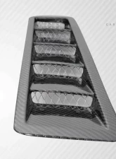 Universal Carbon Creations Race Hood Louver Vents - 2 Piece                                     - 116152 - Image 7