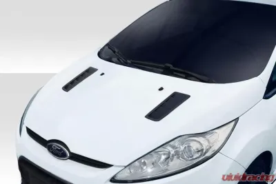 Universal Duraflex Race Hood Louver Vents - 2 Piece - 116153