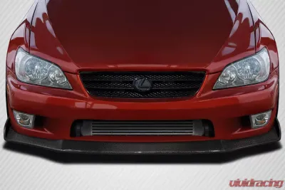 2000-2005 Lexus IS Series IS300 Carbon Creations Type JS Front Lip Under Spoiler - 1 Piece - 116212