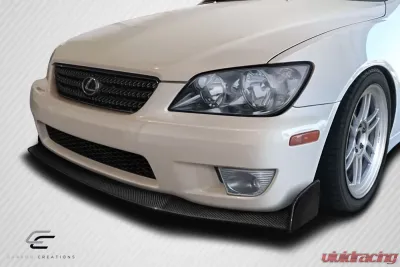 2000-2005 Lexus IS Series IS300 Carbon Creations Type JS Front Lip Under Spoiler - 1 Piece - 116212