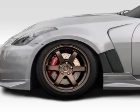 2003-2008 Nissan 350Z Z33 Duraflex AMS GT2 Front Fenders - 2 Piece