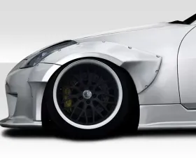 2003-2008 Nissan 350Z Z33 Duraflex SDS Front Fender Flares - 4 Piece