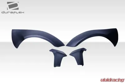 2003-2008 Nissan 350Z Z33 Duraflex SDS Front Fender Flares - 4 Piece - 116225